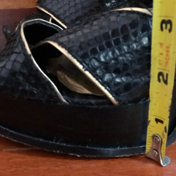 Cynthia Vincent platform high heel open toe shoes - Picture 3 of 8